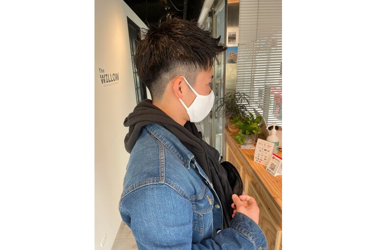 ２ブロック　20代ヘアスタイル