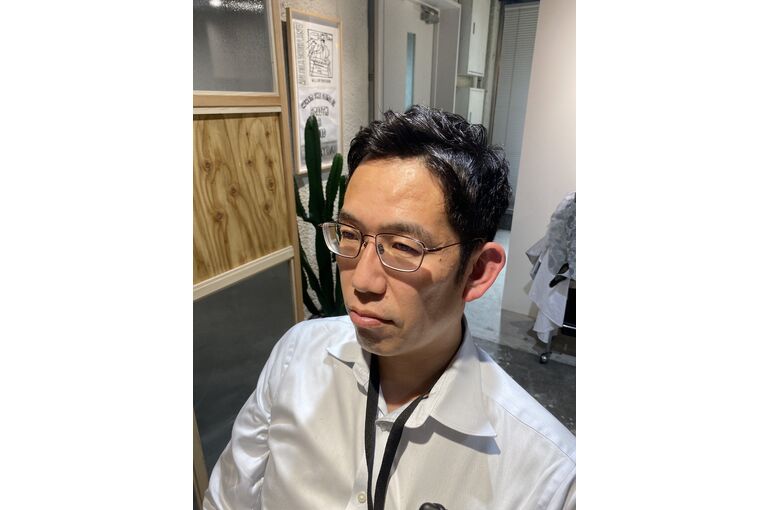 30代　40代　ショートメンズ　神保町美容室