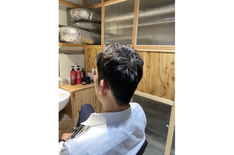 ３０代ヘアスタイル　４０代ヘアスタイル　メンズショート