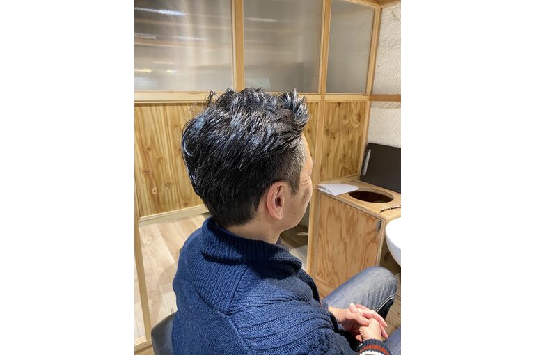 ３０代ヘアスタイル　４０代ヘアスタイル　メンズショート