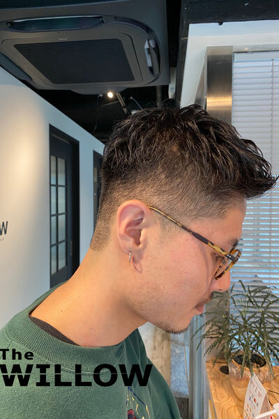 ３０代ヘアスタイル　20代ヘアスタイル　メンズパーマ　神保町美容室
